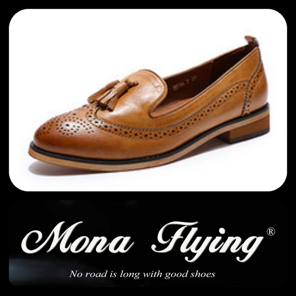 MONA FLYING H618 Tassel Penny Loafer
